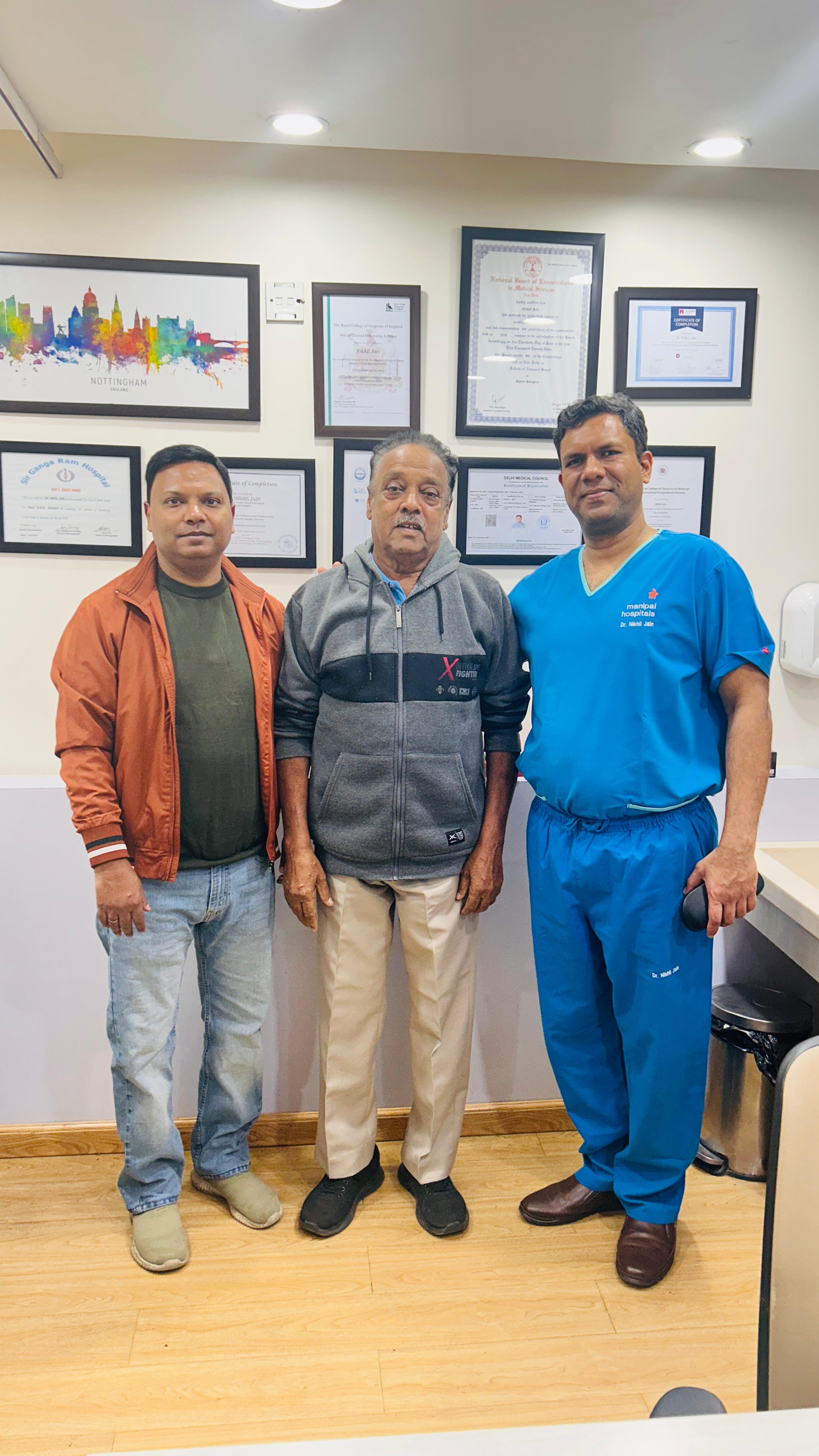 Successfully Treated – Spine & Heart Surgery Patient From Fiji Island